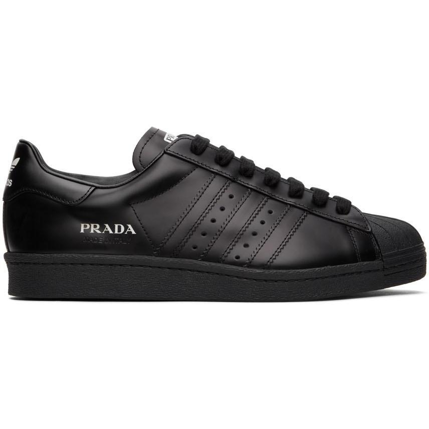 Shop Prada Downtown Nappa Leather Sneakers | Saks Fifth Avenue